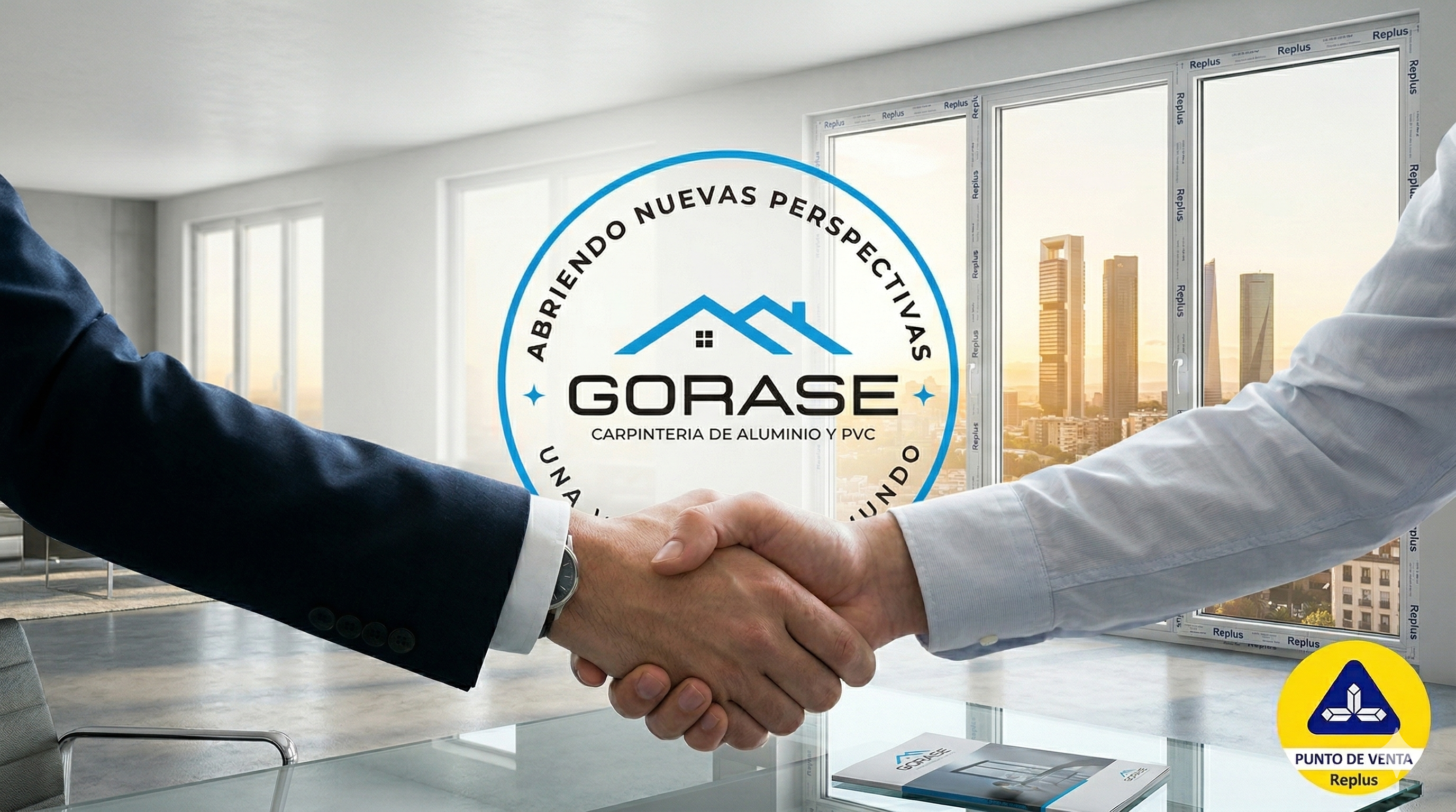 Carpintería Metálica Gorase, distribuidor oficial Replus en el sureste de Madrid